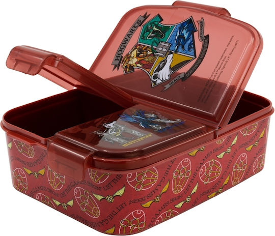 Stor Plastic Kids' Food Container Harry Potter Orange