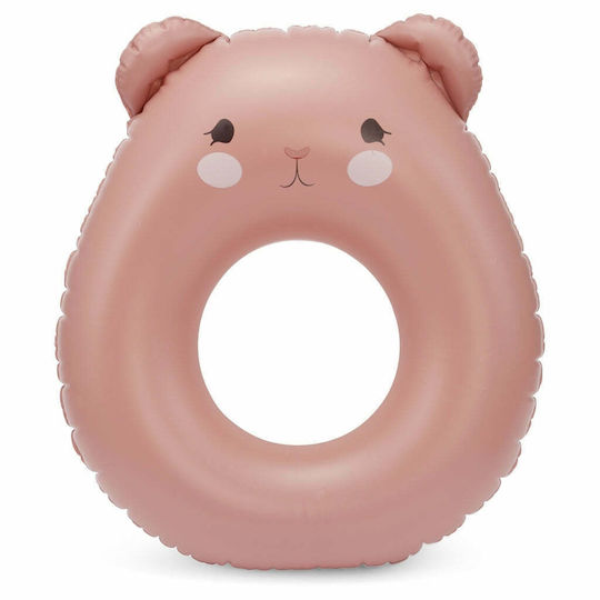 Konges Slojd Cherry Blush Kids' Swim Ring with Diameter 52cm. for 1-2 Years Old Pink