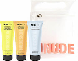 Nudestix Citrus Renew Skin Care Set for Moisturizing & Facial Cleaning with Face Scrub , Face Cleanser & Face Mask