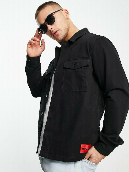 Hugo Boss Enalu Overshirt Overshirt Long-sleeved Denim Shirt