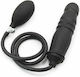 Dream Love OhMama! Fetish Inflated Πρωκτικό Dildo Μαύρο 15.4cm