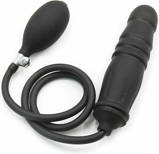 Dream Love OhMama! Fetish Inflated Πρωκτικό Dildo Μαύρο 15.4cm