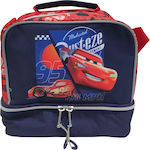 Gim Isothermal Shoulder Lunch Bag 4.5lt Blue Disney Cars L20 x W15 x H21cm