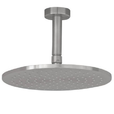 La Torre Inox Round Ceiling Showerhead Silver Ø25cm Elle