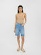 Vero Moda Women's Bermuda Shorts Jean Light Blue