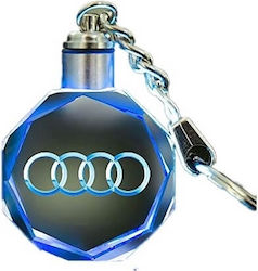 Audi Keychain 3D Led Light Audi Glass with Led Audi Keychain 3D Led Light Audi Glass with Led