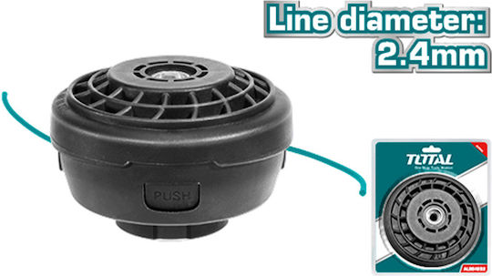 Total Automatic Strings Trimmer Head Tap & Go 2 Line Outputs Universal