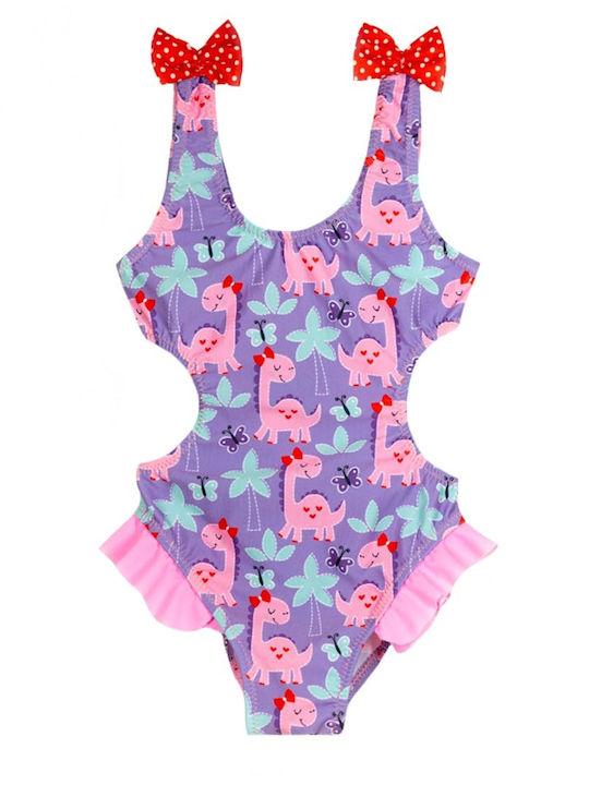 Tortue Kids Swimwear One-Piece Purple