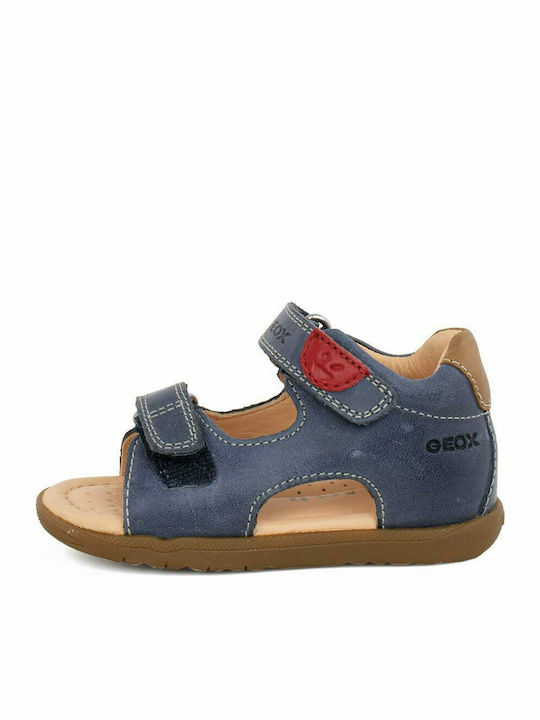 Geox Kinder Sandalen S.macchia Anatomisch Blau