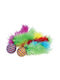 Happypet Carnival Ball Παιχνίδι Γάτας Μπάλα 4x20x4cm 2τμχ 2τμχ