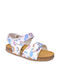 Plakton Kinder Sandalen Anatomisch Unicorn White