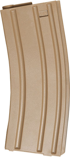Asg Γεμιστήρας Όπλου Soft AEG M4 140rds Tan