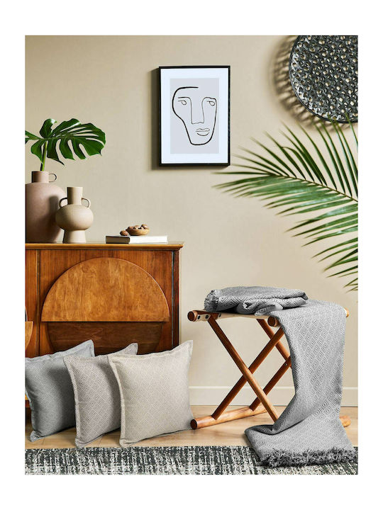 Madi Panic Ριχτάρι Πολυθρόνας 170x180εκ. Grey PANIC GREY-1TH