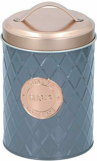 Zucker Vasen mit Metallischem Grau Verschlussart 10.8x10.8x17.8cm