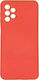 Senso Soft Touch Back Cover Σιλικόνης Κόκκινο (...