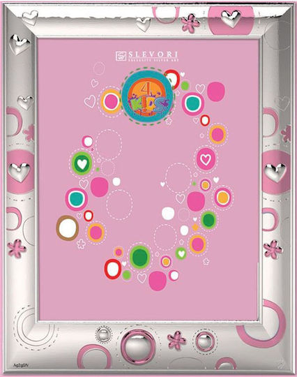 Slevori Bubble Kids Silver Photo Frame in Silver Color 13x18cm