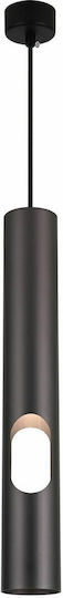 Optonica Pendant Light Black with Socket GU10 6x40cm