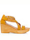 Platform sandal for woman leather black Memory Foam insole Marila 1-74822083-29 MUSTAPE PEDAL PLATFORM