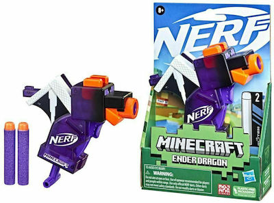 Nerf Lansator Ender Dragon Minecraft pentru 8++ Ani