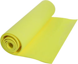 Liga Sport Στρώμα Γυμναστικής Yoga/Pilates Κίτρινο (173x61x0.4cm)