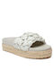 Xti Damen Flache Sandalen in Gray Farbe