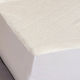 Melinen Protective Cover Single Waterproof with Skirt White 100x200+40cm