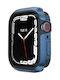 SwitchEasy Odyssey Silicone Case in Blue color for Apple Watch 45mm