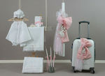 O nounos Fairy Baptism Set Fairy with Suitcase 11pcs