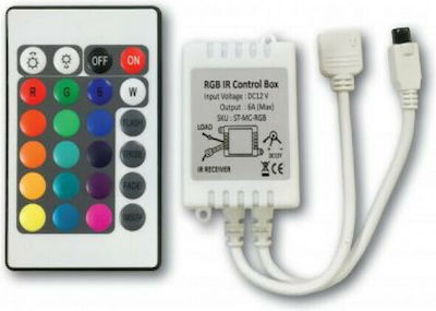 Ασύρματο RGB Controller IR Χειρός 5.3.26