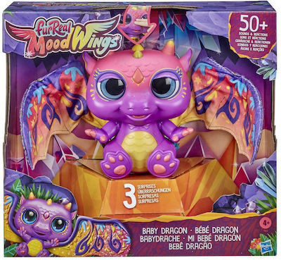 Hasbro Plush Furreal Moodwings Baby Dragon with Sound for 4+ Years