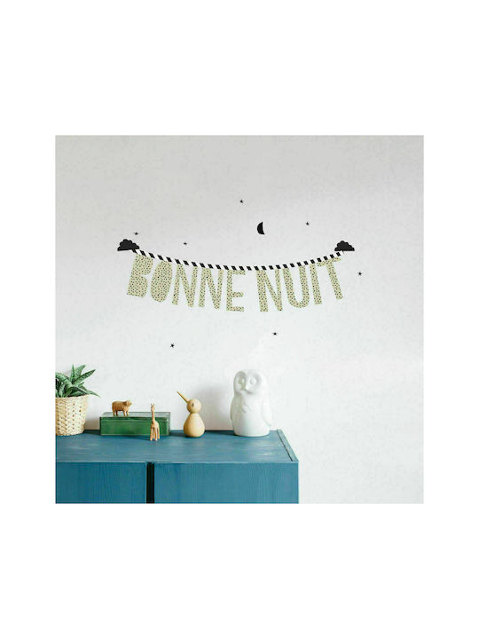 Mimi'lou Детска стикерна за стена Стена Bonne Nuit