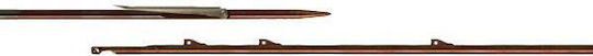 CressiSub Tahitian Speargun Shaft with Sharks Rubber Band 7mm / 115cm