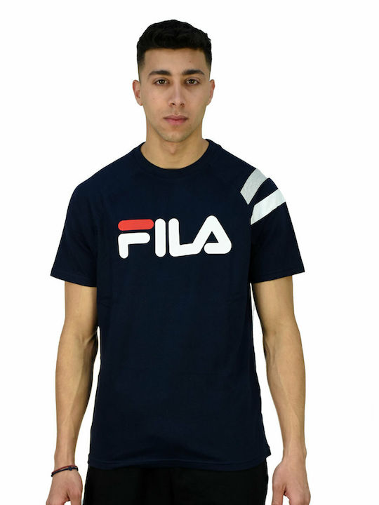 FILA Delfey Αθλητικό T-shirt Navy Μπλε