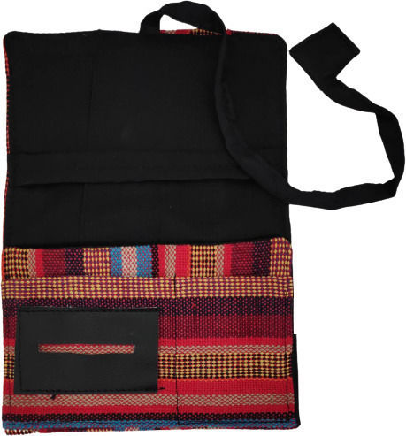 Kostibas Fashion Fabric Tobacco Pouch with Wrap-Around Cord Multicolour