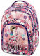 Polo Prime Girl Σχολική Τσάντα Πλάτης Δημοτικού σε Φούξια χρώμα Μ31 x Π20 x Υ44cm
