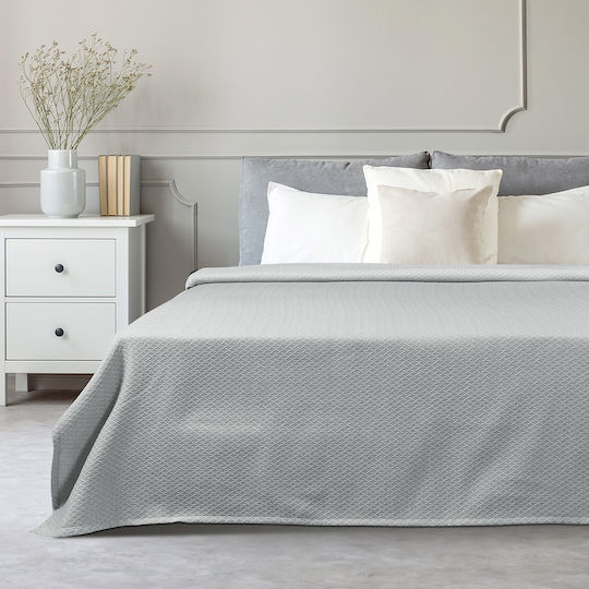 Beauty Home Stripe King Size 260x270εκ. Γκρι