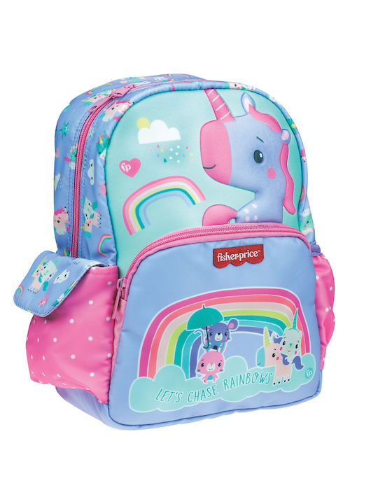 Fisher Price School Bag Backpack Kindergarten in Lilac color