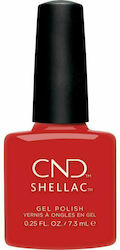 CND Shellac Ημιμόνιμο Βερνίκι Νυχιών Poppy Fiel...
