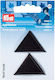 Prym Termoadesiv de Cusut Negru 6x4cm. 2buc 925466