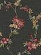 Wallpaper Fabric Black/Red L1000xW53cm Washable