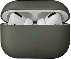 Uniq Lino Husă Silicon Grey Moss pentru Apple AirPods Pro