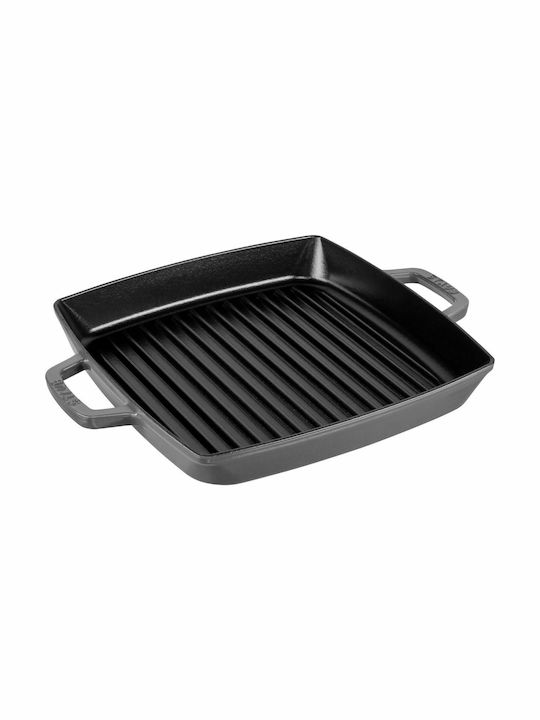 Zwilling J.A. Henckels Staub Square Γκριλιέρα από Μαντέμι Graphite Grey 28cm