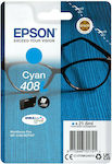 Epson 408L Μελάνι Εκτυπωτή InkJet Κυανό (C13T09K24010)