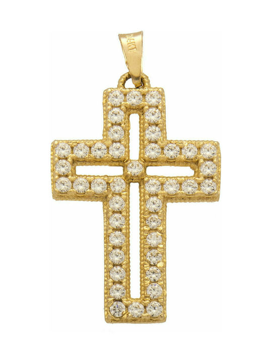 Mertzios.gr Gold Cross 14K