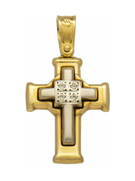 Mertzios.gr Gold Kreuz 14K