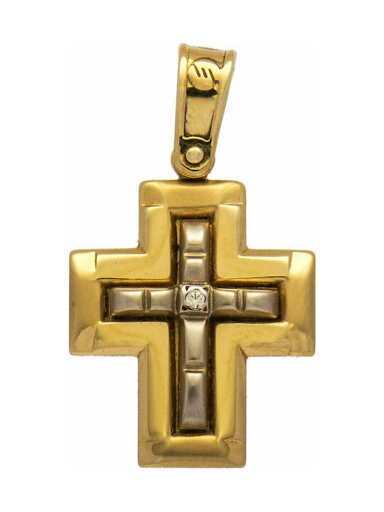 Mertzios.gr Gold Cross 14K