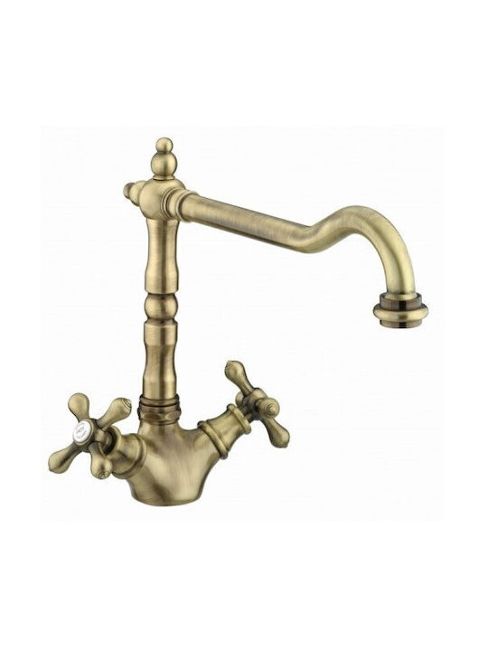 Crolla Old Fashion art. 700 Πάγκου Old Bronze