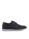 Men's Leather Casual Shoes Blue