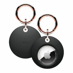 Elago Basic Keychain Case Silicone for AirTag i...