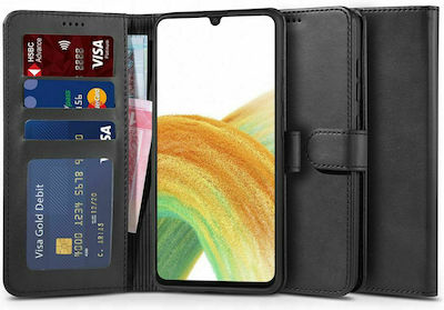 Tech-Protect Wallet Synthetic Leather Black (Galaxy A33 5G)